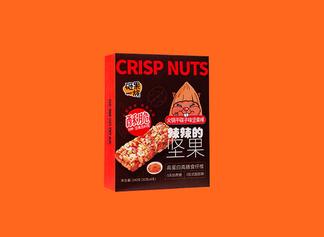 火锅干碟子味坚果棒（盒装）