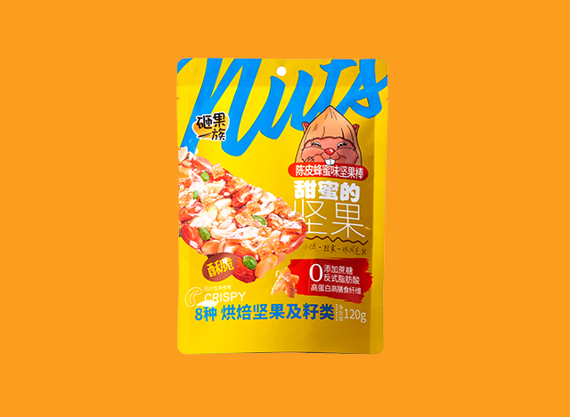 陈皮蜂蜜坚果棒