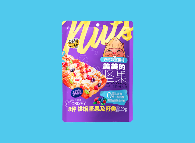 双莓坚果棒